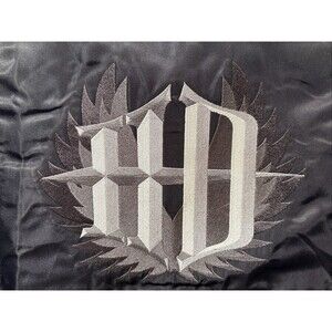 XS Harley-Davidson Bomber Varsity Insulated Jacket Black Gray Nylon Motorcycle